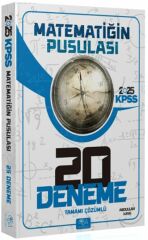 CBA Yayınları 2025 KPSS Matematik Matematiğin Pusulası 20 Deneme Çözümlü - Abdullah Kaya CBA Yayınları
