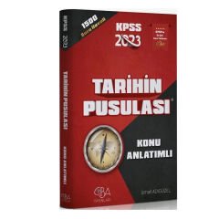 CBA Yayınları 2023 KPSS Tarihin Pusulası Konu Anlatımı - İsmail Adıgüzel CBA Yayınları