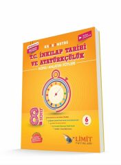 Limit Yayınları 8. Sınıf LGS T.C. İnkılap Tarihi ve Atatürkçülük Kronometre Konu Anlatım Föyleri