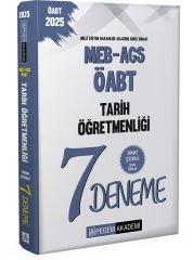 Pegem 2025 ÖABT MEB-AGS Tarih Öğretmenliği 7 Deneme Çözümlü Pegem Yayınları