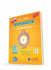 Limit Yayınları 8. Sınıf LGS Matematik Kronometre Konu Anlatım Föyleri