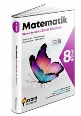 Aydın Yayınları 8. Sınıf Matematik Beceri Temelli Soru Bankası