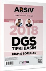Marka Yayınları 2018 DGS Arşiv Serisi Tıpkı Basım Çıkmış Sorular