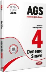 Data 2025 MEB-AGS Tüm Dersler 4 Deneme Fasiküllü Çözümlü Ultra Serisi Data Yayınları