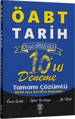 Dizgi Kitap ÖABT Tarih 10 lu Deneme
