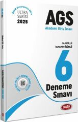 Data 2025 MEB-AGS Tüm Dersler 6 Deneme Fasiküllü Çözümlü Ultra Serisi Data Yayınları