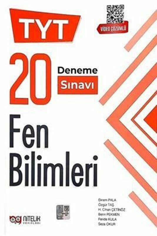 Nitelik Yayınları TYT Fen Bilimleri 20 Deneme Sınavı