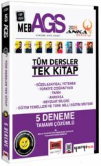 Yargı 2025 MEB-AGS Tüm Dersler Tek Kitap 5 Deneme Çözümlü Anka Serisi Yargı Yayınları