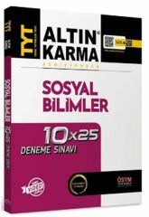 Altın Karma TYT Sosyal Bilimler Tamamı Video Çözümlü 10x25 Deneme Sınavı