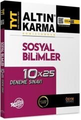 Altın Karma TYT Sosyal Bilimler Tamamı Video Çözümlü 10x25 Deneme Sınavı