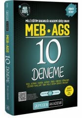 Pegem 2025 MEB-AGS 10 Deneme Çözümlü Pegem Yayınları