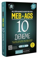 Pegem 2025 MEB-AGS 10 Deneme Çözümlü Pegem Yayınları