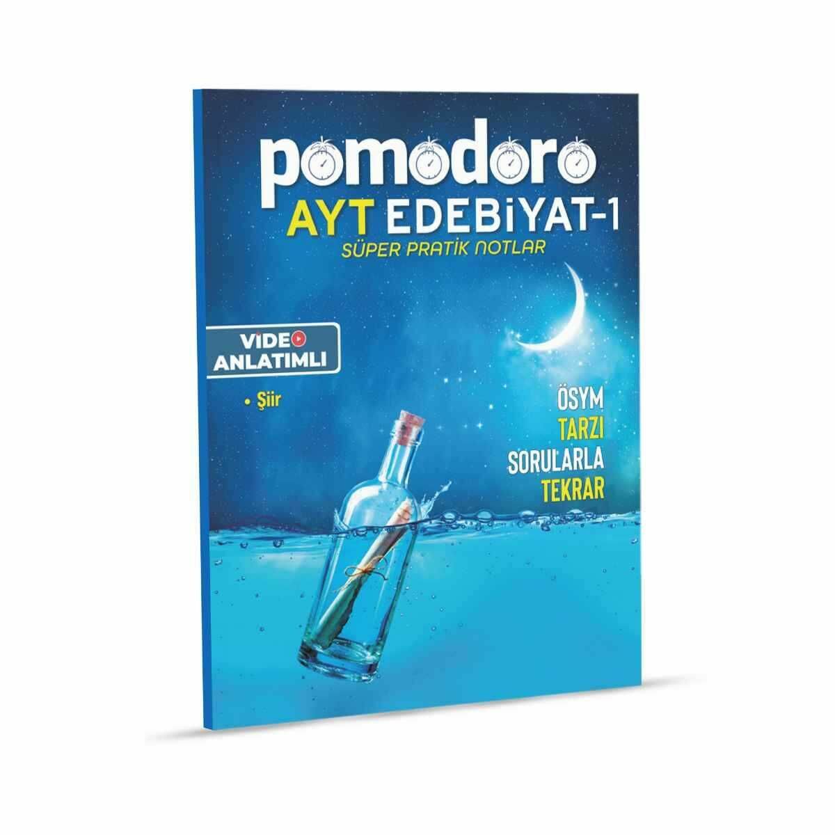 Pomodoro AYT Edebiyat 1 Konu Soru Süper Pratik Notlar