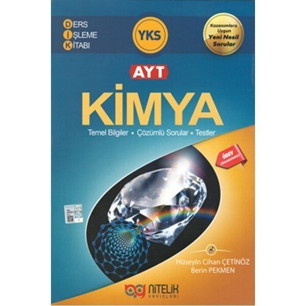 Nitelik Yayınları AYT Kimya Ders İşleme Kitabı