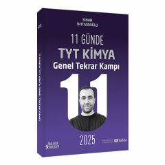 YKS TYT Kimya 11 Günde Tekrar Kampı Video Ders Takip Kitabı - Sinan İhtiyaroğlu Parlayan Projeler