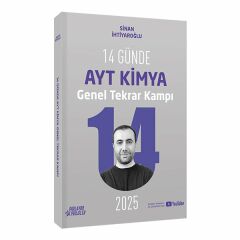 YKS AYT Kimya 14 Günde Tekrar Kampı Video Ders Takip Kitabı - Sinan İhtiyaroğlu Parlayan Projeler
