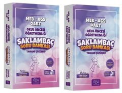CBA Akademi ÖABT MEB-AGS Okul Öncesi Öğretmenliği Saklambaç Soru Bankası Set - Ahmet Çam CBA Akademi