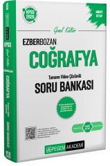 Pegem 2026 KPSS Ezberbozan Coğrafya Tamamı Video Çözümlü Soru Bankası Pegem Akademi