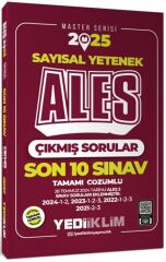 Yediiklim Yayınları 2025 ALES Sayısal Yetenek Son 10 Sınav Tamamı Çözümlü Çıkmış Sorular
