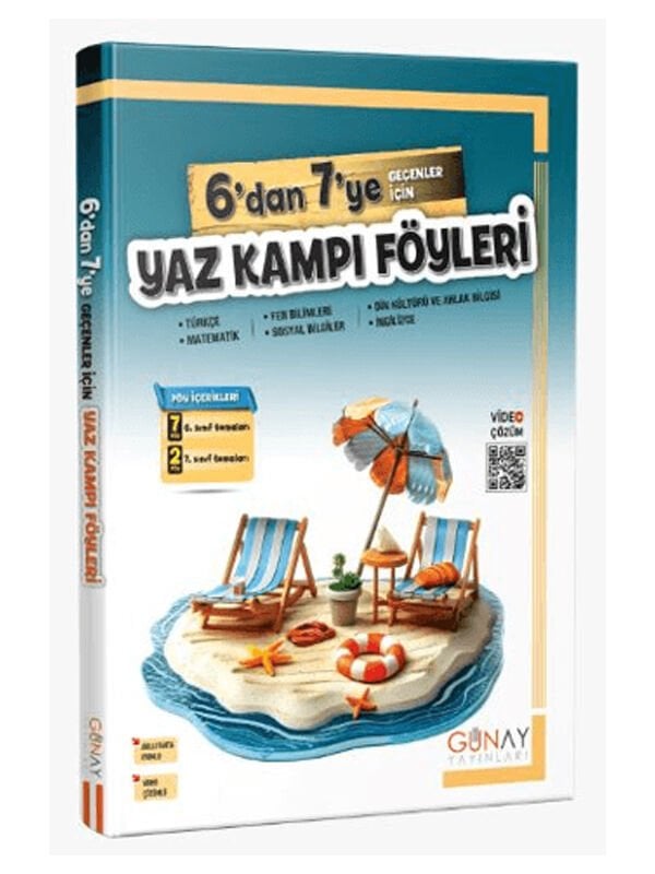 Günay Yayınları 6`dan 7`ye Geçenler İçin Yaz Kampı Föyleri