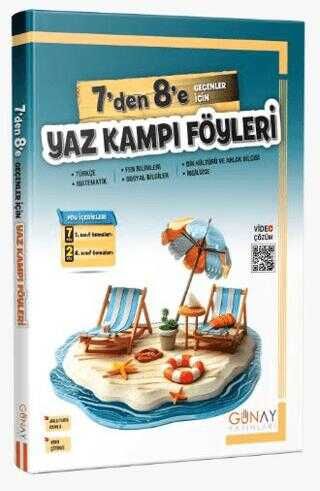 Günay Yayınları 7`den 8`e Geçenler İçin Yaz Kampı Föyleri