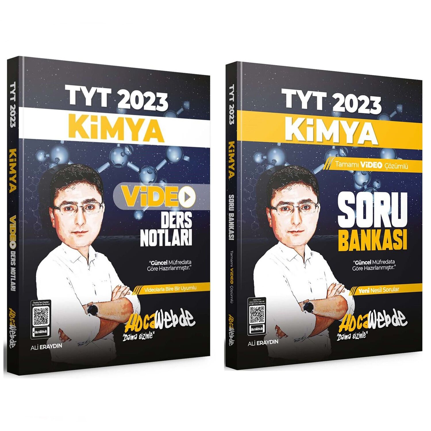 HocaWebde Yayınları 2023 TYT Kimya Konu ve Soru Bankası Seti