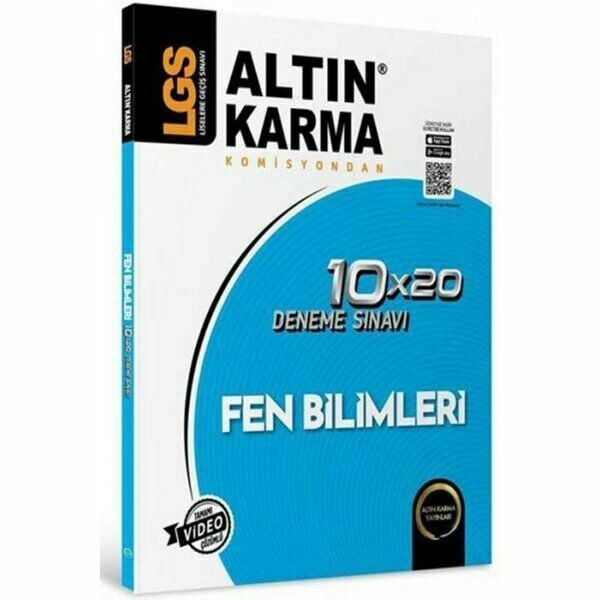 Altın Karma Yayınları 8. Sınıf LGS Fen Bilimleri 10 x 20 Deneme