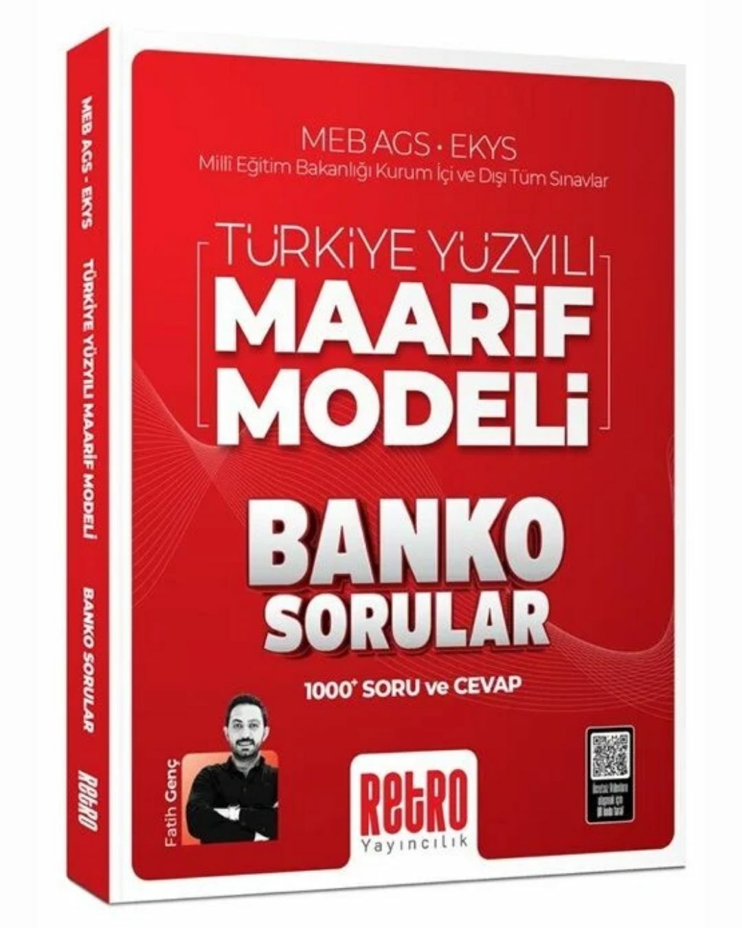 Retro 2025 MEB-AGS EKYS Türkiye Yüzyılı Maarif Modeli Banko Sorular Soru Bankası - Fatih Genç
