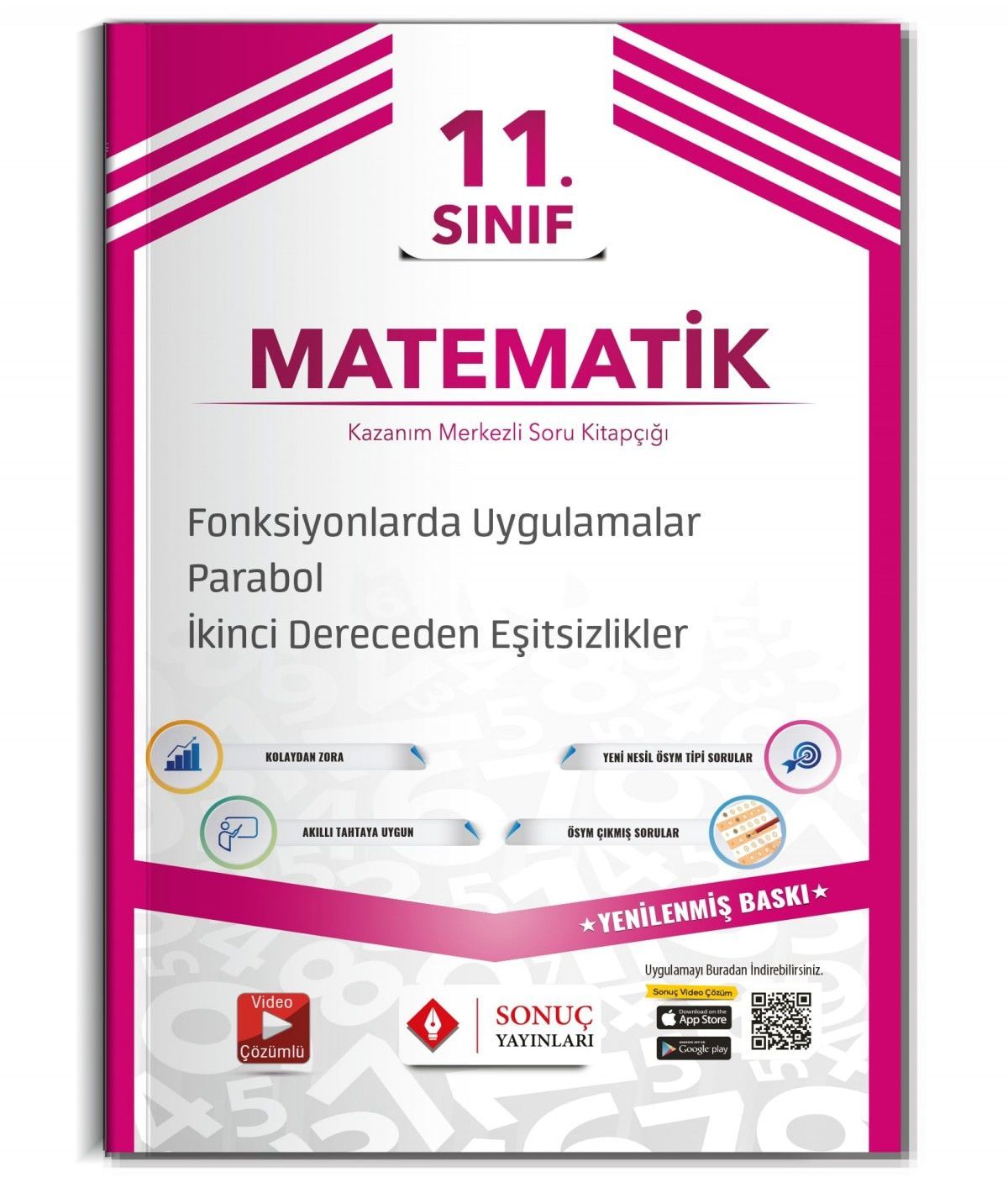 Sonuç Yayınları 11.Sınıf Fonksiyon Uygulamalar Parabol II. Dereceden Eşitsizlikler