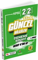 Dizgi Kitap 2024 KPSS Güncel Bilgiler 35 x 6 Deneme