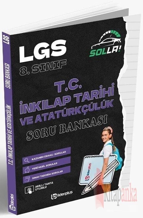 Lider Plus Yayınları 8. Sınıf LGS T.C. İnkılap Tarihi ve Atatürkçülük Solla Soru Bankası