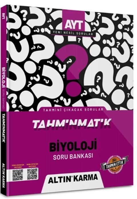 Altın Karma Yayınları AYT Biyoloji Tahminmatik Soru Bankası