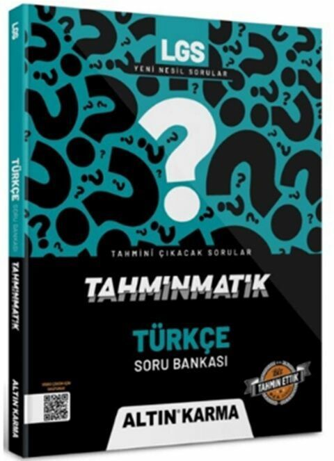 Altın Karma Yayınları 8. Sınıf LGS Türkçe Tahminmatik Soru Bankası