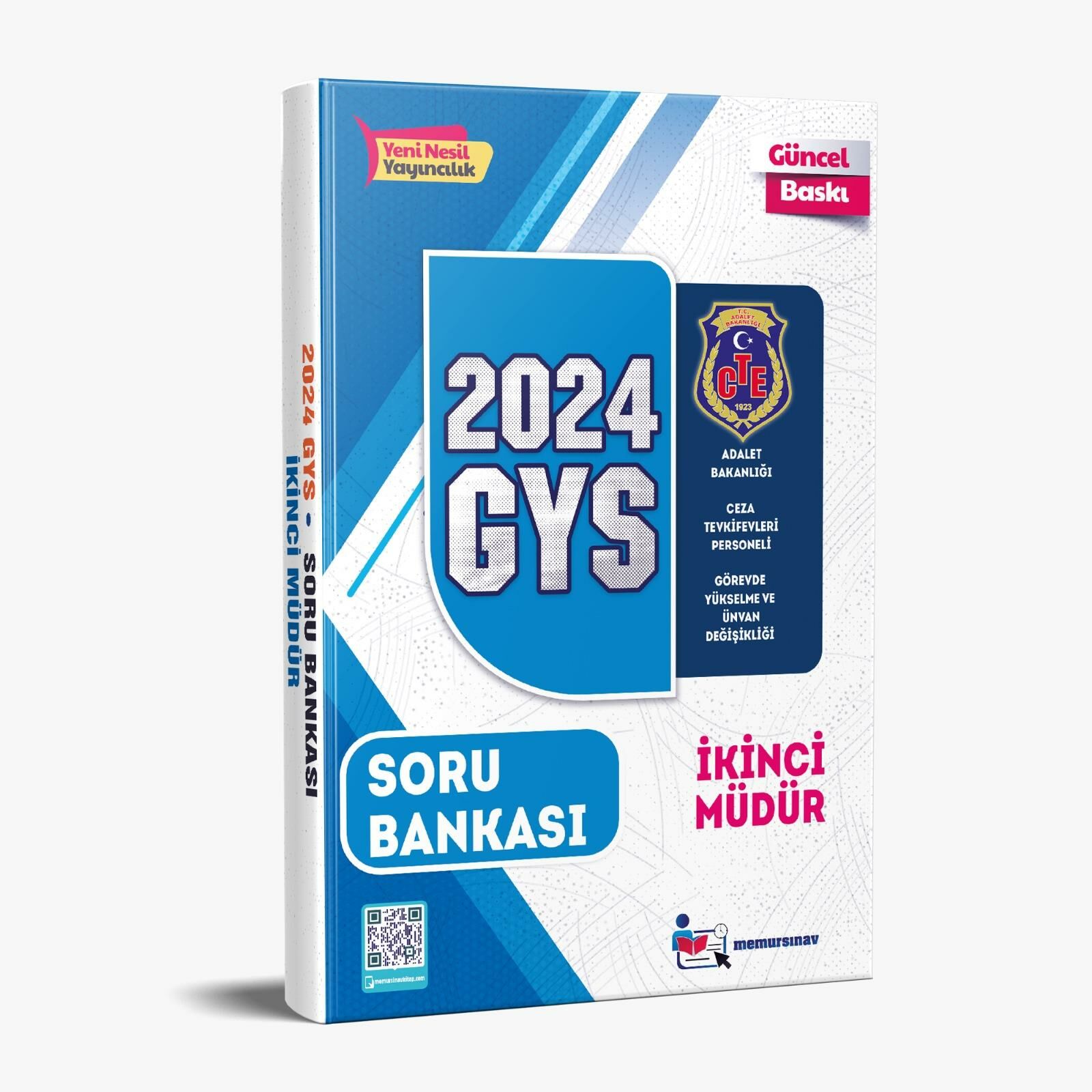 GYS Ceza Tevkifevleri İkinci Müdür Soru Bankası Görevde Yükselme Memur Sınav
