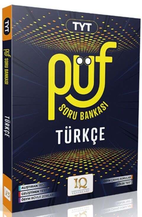 IQ Yayınları TYT Türkçe Püf Soru Bankası