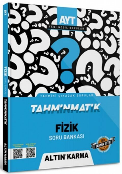 Altın Karma Yayınları AYT Fizik Tahminmatik Soru Bankası
