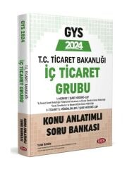 Data 2024 GYS Ticaret Bakanlığı İç Ticaret Grubu Konu Anlatımlı Soru Bankası Görevde Yükselme Data