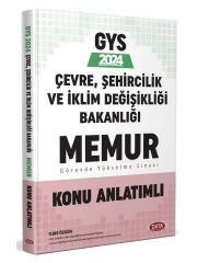 Data 2024 GYS Çevre, Şehircilik ve İklim Değişikliği Bakanlığı Memur Konu Anlatımlı Data Yayınları