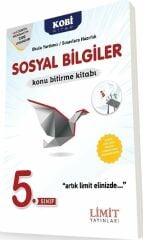 Limit Yayınları 5. Sınıf Sosyal Bilgiler Konu Bitirme Kitabı