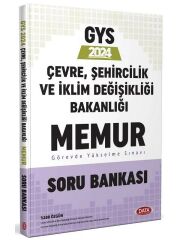 Data 2024 GYS Çevre, Şehircilik ve İklim Değişikliği Bakanlığı Memur Soru Bankası Data Yayınları