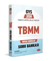 Data Yayınları Türkiye Büyük Millet Meclisi GYS Ortak Konular Soru Bankası