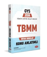 Data Yayınları Türkiye Büyük Millet Meclisi GYS Ortak Konular Konu Anlatımlı