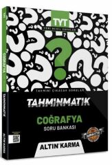 Altın Karma Yayınları TYT Coğrafya Tahminmatik Soru Bankası