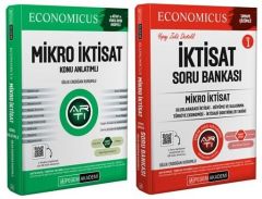Pegem 2025 KPSS A Grubu Mikro İktisat Economicus Konu + Soru Bankası 2 li Set Pegem Akademi Yayın