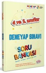 Editör Yayınevi 4-5. Sınıf Deneyap Soru Bankası