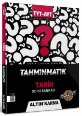 Altın Karma Yayınları TYT AYT Tarih Tahminmatik Soru Bankası