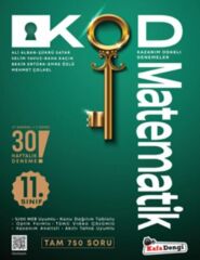 Kafa Dengi Yayınları 11. Sınıf Kod Matematik Kazanım Odaklı Denemeleri