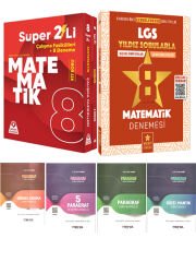 Marka Yayınları 2025 LGS Paragraf Fasikülü Örnek Matematik 2 li Set ve Yıldız Matematik Deneme Seti