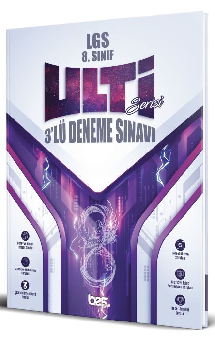 Bes Yayınları 8. Sınıf Ulti Serisi 3 lü Denemeleri