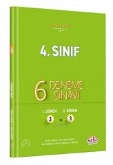 Editör Yayınevi İlkokul 4. Sınıf 6 (3+3) Deneme Sınavı fasiküllü